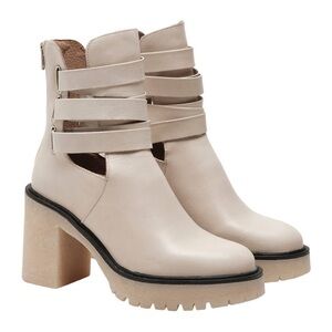 Free People Jesse Cutout Heeled Boot